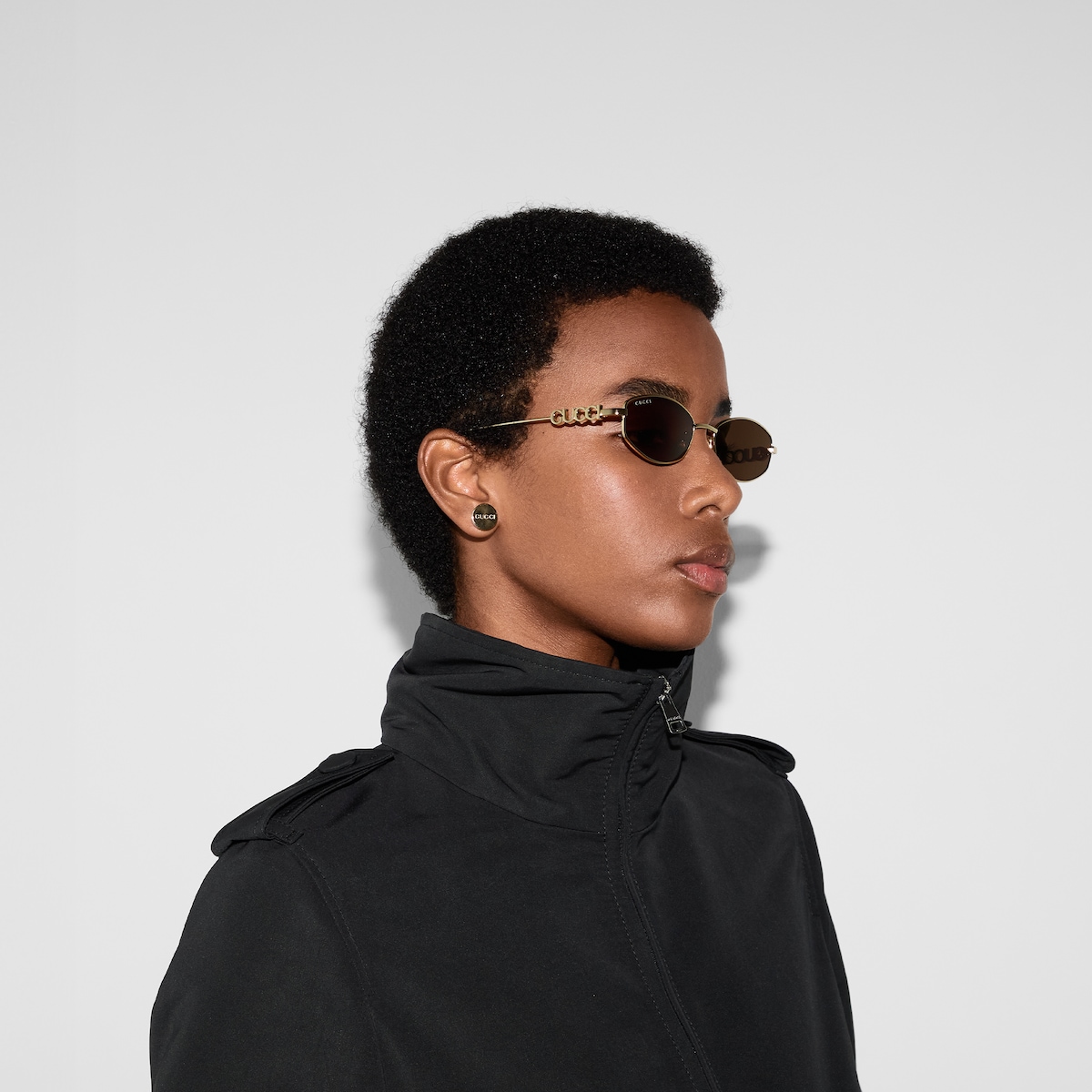 Oval frame sunglasses - Image 3